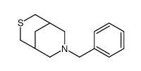 7-benzyl 3-thia-7-azabicyclo(3.3.1)nonane结构式