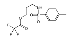 3-[(4-methylphenyl)sulfonylamino]propyl 2,2,2-trifluoroacetate Structure