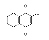 1,4-Naphthalenedione,5,6,7,8-tetrahydro-2-hydroxy-结构式