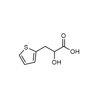 2-Hydroxy-3-(thiophen-2-yl)propanoicacid structure