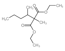 diethyl 2-methyl-2-pentan-2-yl-propanedioate Structure