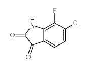 6-氯-7-氟吲哚啉-2,3-二酮图片