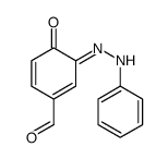 4-oxo-3-(phenylhydrazinylidene)cyclohexa-1,5-diene-1-carbaldehyde Structure