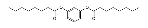 1,1'-(4,6-dihydroxy-1,3-phenylene)dioctan-1-one Structure