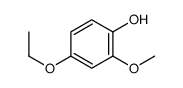 4-ethoxy-2-methoxyphenol结构式