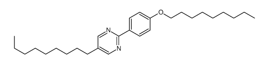 2-(4-nonoxyphenyl)-5-nonylpyrimidine Structure