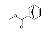 methyl (1R)-bicyclo<2.2.1>hepta-2,5-diene-2-carboxylate Structure