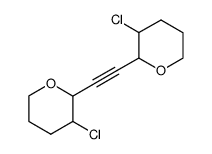 bis-(3-chloro-tetrahydro-pyran-2-yl)-acetylene Structure