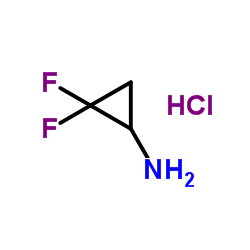2,2-二氟环丙基胺盐酸盐结构式