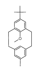 5-tert-butyl-13-methyl-8-methoxy<2.2>metacyclophane结构式