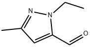 2-Ethyl-5-methyl-2H-pyrazole-3-carbaldehyde Structure