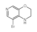 8-Bromo-2,3-dihydro-1H-pyrido[3,4-b][1,4]oxazine Structure