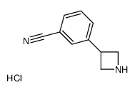 3-(azetidin-3-yl)benzonitrile,hydrochloride结构式