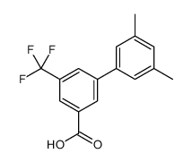 3-(3,5-dimethylphenyl)-5-(trifluoromethyl)benzoic acid Structure