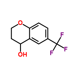 6-(Trifluoromethyl)-4-chromanol Structure