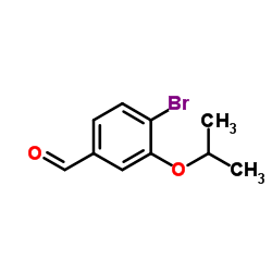 4-Bromo-3-isopropoxy-benzaldehyde structure