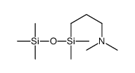 3-[dimethyl(trimethylsilyloxy)silyl]-N,N-dimethylpropan-1-amine Structure