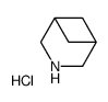 3-氮杂双环[3.1.1]庚烷盐酸盐结构式