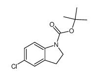 5-Chloro-2,3-dihydro-indole-1-carboxylic acid tert-butyl ester picture