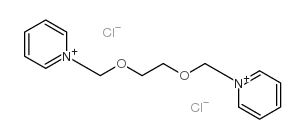 1,1'-[ethylenebis(oxymethylene)]dipyridinium dichloride结构式