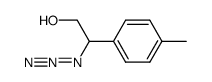 (p-Methylphenyl)-1-azidoethan-2-ol结构式