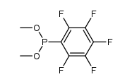 dimethyl (perfluorophenyl)phosphonite Structure