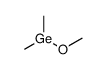 methoxy(dimethyl)germane Structure