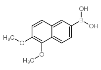 Boronic acid, (5,6-dimethoxy-2-naphthalenyl)- (9CI) Structure