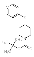 4-(Pyridin-4-ylsulfanyl)-piperidine-1-carboxylicacidtert-butylester picture