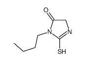 3-butyl-2-sulfanylideneimidazolidin-4-one Structure