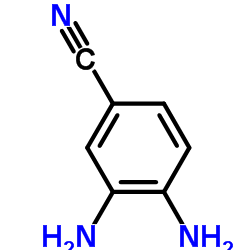 3,4-Diaminobenzonitrile Structure