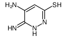 3-Pyridazinethiol,5,6-diamino-(8CI)结构式