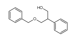 3-benzyloxy-2-phenyl-1-propanol结构式