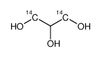 glycerol, [1,3-14c] Structure