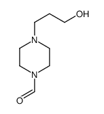 1-Piperazinecarboxaldehyde,4-(3-hydroxypropyl)-(9CI)结构式