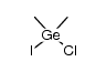 Dimethylgermaniumchloridiodid Structure