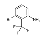 3-Bromo-2-trifluoromethylaniline structure