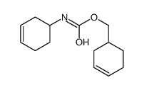 cyclohex-3-en-1-ylmethyl N-cyclohex-3-en-1-ylcarbamate Structure