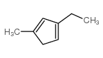 3-Ethyl-1-methyl-1,3-cyclopentadiene Structure