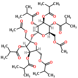 Sucrose diacetate hexaisobutyrate Structure