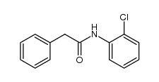 N-(2-chlorophenyl)-2-phenylacetamide结构式