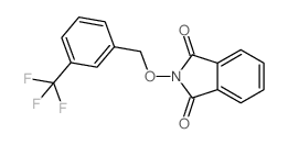 2-[[3-(trifluoromethyl)phenyl]methoxy]isoindole-1,3-dione结构式