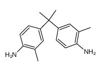 2,2-bis (3-methyl-4-aminophenyl)-propane Structure