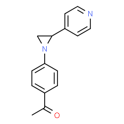 1-(4-[2-(4-PYRIDINYL)-1-AZIRANYL]PHENYL)-1-ETHANONE picture