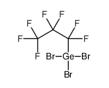 tribromo(1,1,2,2,3,3,3-heptafluoropropyl)germane Structure