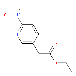 Ethyl 2-(6-nitropyridin-3-yl)acetate structure