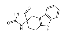 1,2,4,9-tetrahydro-spiro[carbazole-3,4'-imidazolidine]-2',5'-dione结构式