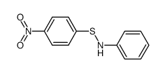 4-nitrobenzensulfenic acid anilide Structure