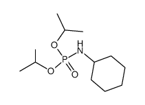 diisopropyl N-cyclohexylphosphoramidate Structure