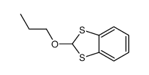 2-propoxy-1,3-benzodithiole Structure